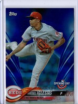 2018 Topps Opening Day Blue Foil #32 Raisel Iglesias