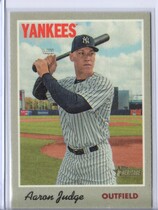 2019 Topps Heritage 1970 Cloth Stickers #1 Aaron Judge