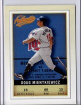 2002 Fleer Authentix #68 Doug Mientkiewiecz