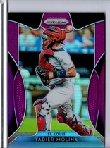 2019 Panini Prizm Prizm Purple #8 Yadier Molina