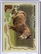 2019 Topps Allen & Ginter Mares and Stallions #MS-11 Clydesdale