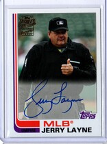 2019 Topps Archives Fan Favorites Autos #FFA-JL Jerry Layne