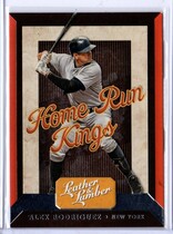 2019 Panini Leather & Lumber Home Run Kings #8 Alex Rodriguez