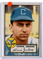 1952 Topps Base Set #169 Howie Judson