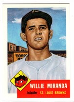 1991 Topps Archives 1953 #278 Willie Miranda