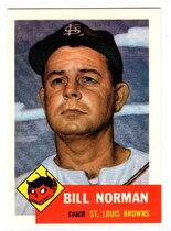 1991 Topps Archives 1953 #245 Bill Norman