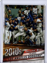 2020 Topps Decades Best #DB-85 Los Angeles Dodgers