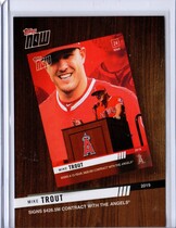 2020 Topps Topps Now Review 2019 #TNR-1 Mike Trout