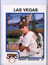 1987 ProCards Las Vegas Stars #7 Randy Asadoor