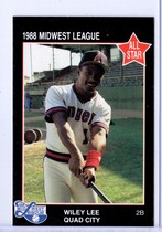 1988 Grand Slam Midwest League All Stars #24 Wiley Lee