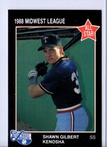 1988 Grand Slam Midwest League All Stars #32 Shawn Gilbert