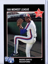 1988 Grand Slam Midwest League All Stars #45 Mario Brito