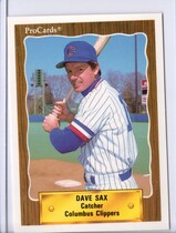 1990 ProCards Columbus Clippers #680 Dave Sax