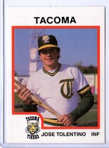 1987 ProCards Tacoma Tigers #17 Jose Tolentino