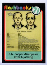 2020 Topps Heritage News Flashbacks #NF-14 The Mystery Of D.B. Cooper