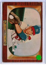 1955 Bowman Base Set #180 Johnny Logan