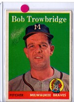 1958 Topps Base Set #252 Bob Trowbridge