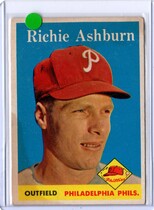 1958 Topps Base Set #230 Richie Ashburn