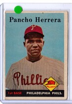 1958 Topps Base Set #433 Pancho Herrera