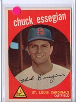 1959 Topps Base Set #278 Chuck Essegian