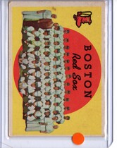 1959 Topps Base Set #248 Red Sox Checklist