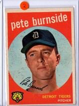 1959 Topps Base Set #354 Pete Burnside