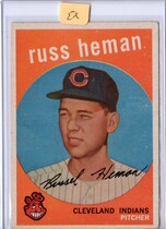 1959 Topps Base Set #283 Russ Heman