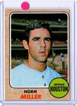 1968 Topps Base Set #161 Norm Miller
