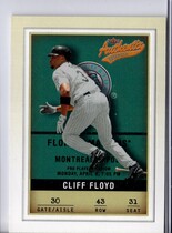 2002 Fleer Authentix #43 Cliff Floyd