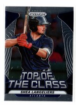 2020 Panini Prizm Top of The Class #9 Shea Langeliers