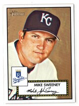 2001 Topps Heritage Black Backs #4 Mike Sweeney