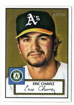 2001 Topps Heritage #70 Eric Chavez