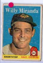 1958 Topps Base Set #179 Willie Miranda