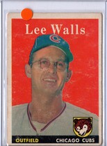 1958 Topps Base Set #66 Lee Walls