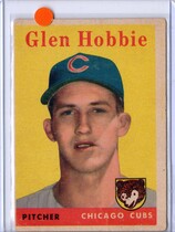 1958 Topps Base Set #467 Glen Hobbie