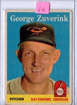 1958 Topps Base Set #6 George Zuverink