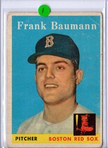 1958 Topps Base Set #167 Frank Baumann