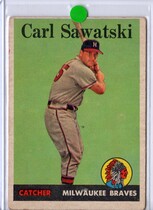 1958 Topps Base Set #234 Carl Sawatski