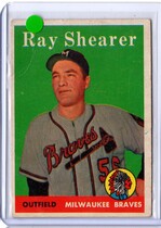 1958 Topps Base Set #283 Ray Shearer