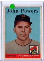 1958 Topps Base Set #432 John Powers