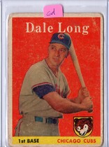 1958 Topps Base Set #7 Dale Long