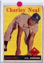 1958 Topps Base Set #16 Charlie Neal