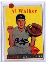 1958 Topps Base Set #203 Al Walker