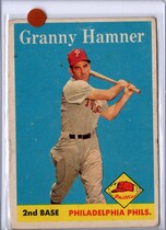 1958 Topps Base Set #268 Granny Hamner