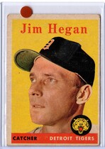 1958 Topps Base Set #345 Jim Hegan