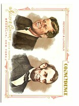 2014 Topps Allen & Ginter Coincidence #AGC-01 Kennedy & Lincoln