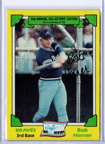 1982 Topps Drakes Big Hitters #18 Bob Horner