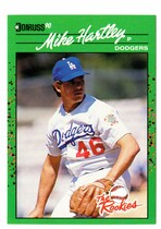 1990 Donruss Rookies #34 Mike Hartley