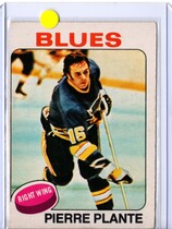 1975 O-Pee-Chee OPC NHL #309 Pierre Plante