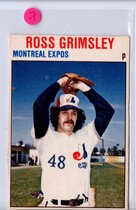 1979 Hostess #5 Ross Grimsley